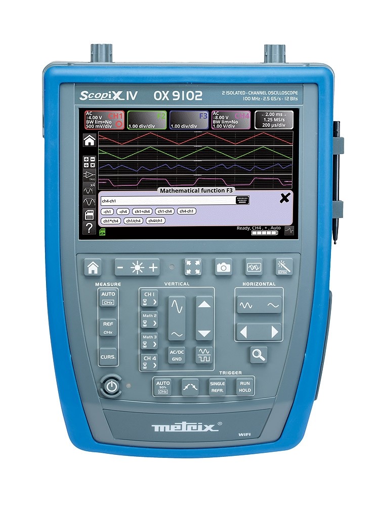 C.A OX 9102 Tragbares Oszilloskop 2 x 100 MHz