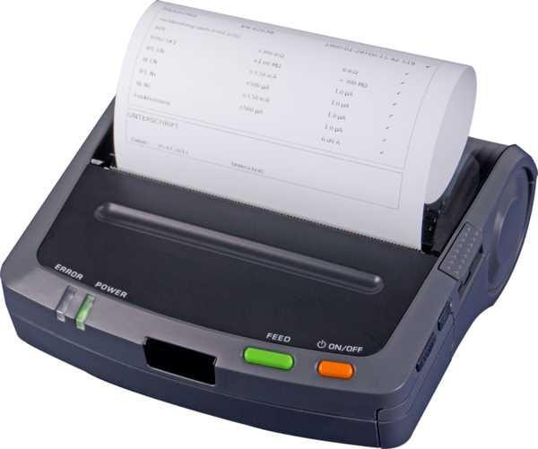 Gossen Metrawatt Thermodrucker Z721S