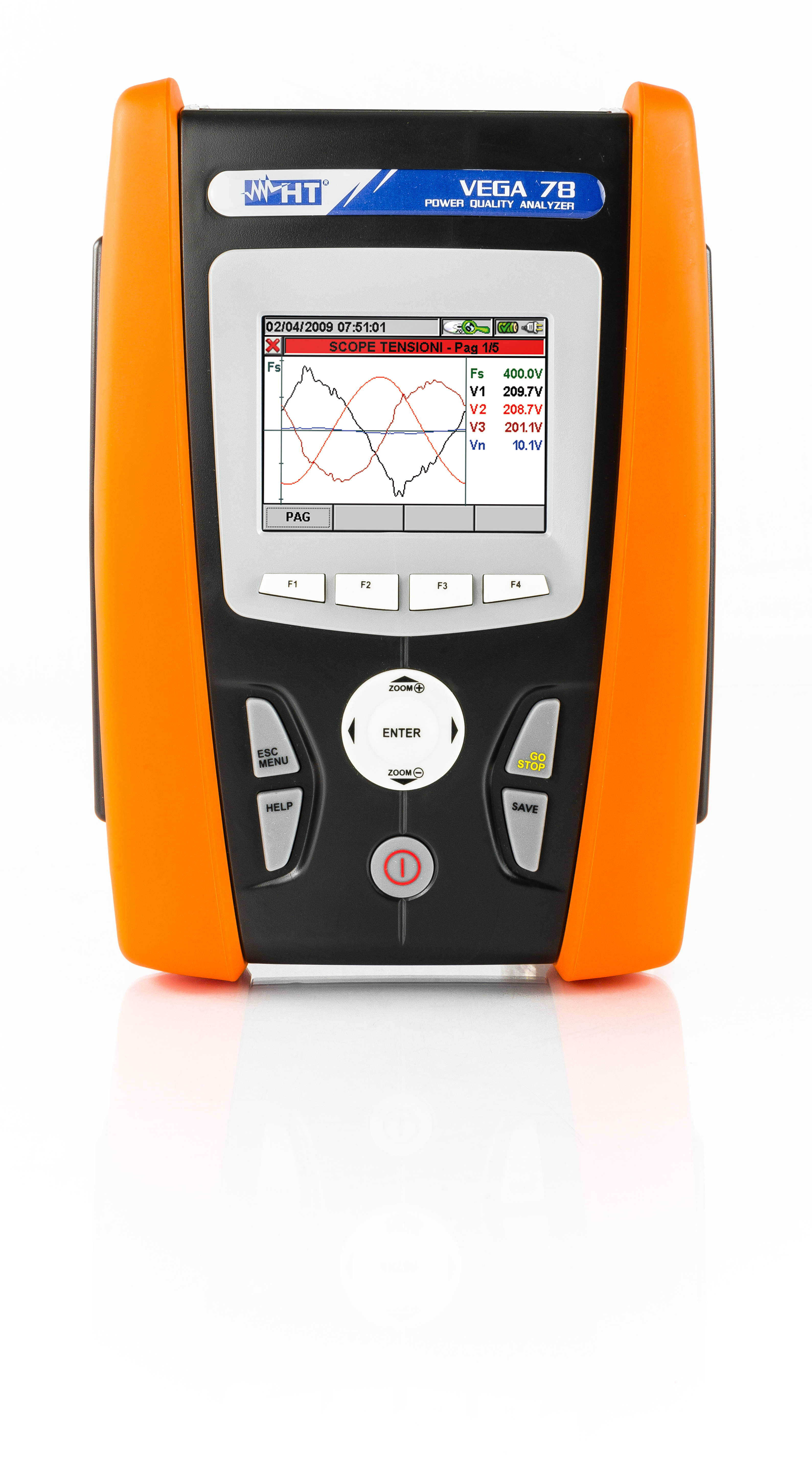 HT Instruments VEGA 78 3-Phasen Netzanalysator